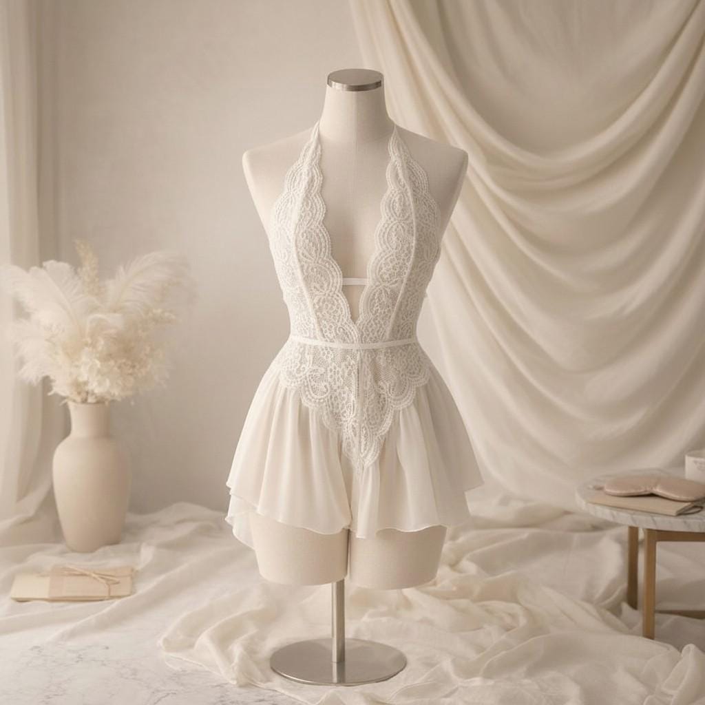 Bridal lingerie babydoll - Etsy 日本