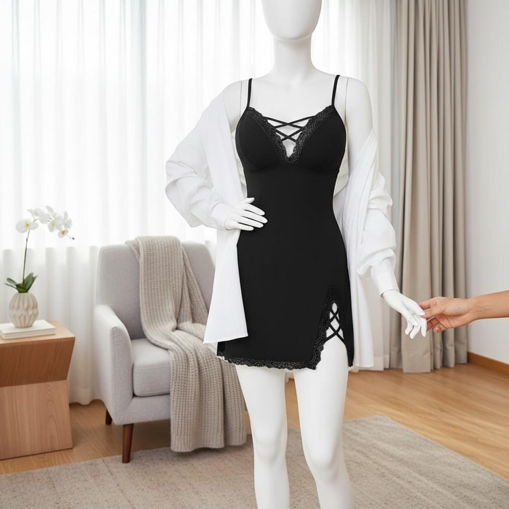 Slit Nightgown - Etsy