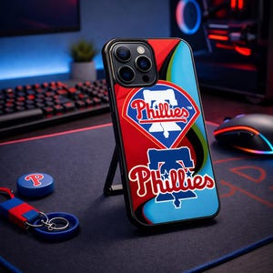 Funda Bell City Baseball para iPhone 17, 16, 16e, 15, 14, 13 Pro Max Plus, Air Mini, Samsung S25, S24, S23 Edge Ultra FE, Z Fold Flip 7, 6, 5, A17, A56