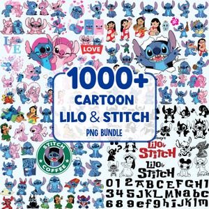 1000+ stitch files, stitch svg, stitch bundle, stitch png, stitch clipart, lilo and stitch svg, cricut svg, silhouette svg, stitch layered