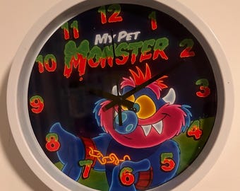 Orologio - 20 cm - Decorazione a tema cartoni animati/videogiochi