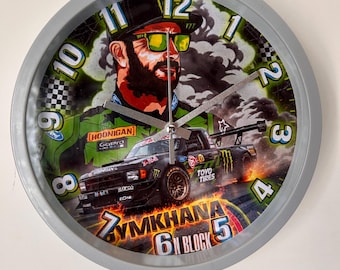 Orologio Block Ken Rally 20cm - Decorazione sportiva/videogiochi
