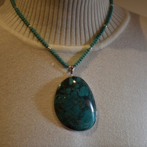 Turquoise and Sterling Silver necklace