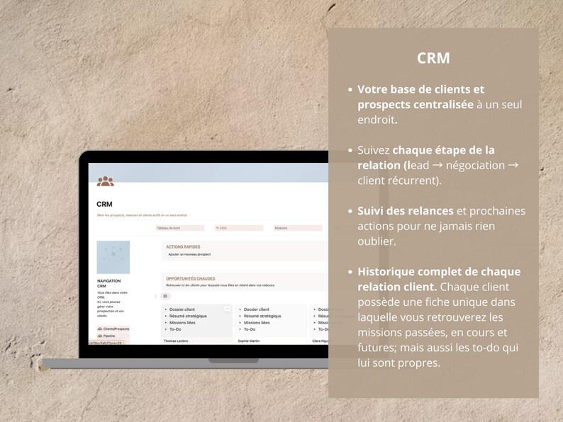 Notion CRM Freelance Template | Client Tracking, Projects & To-do Lists ...