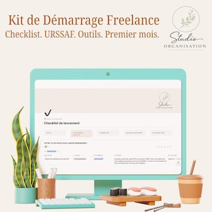 Freelance-Starterkit Frankreich | Checkliste für Freelancer, URSSAF-Kalender & Tool-Liste für den Einstieg | Notion-Vorlage