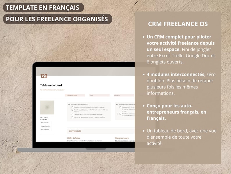 Notion CRM Freelance Template | Client Tracking, Projects & To-do Lists ...