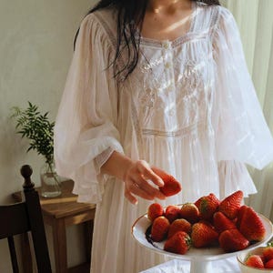 cotton on night dress Women's Oversize Sleep Shirt T-Shirt Night Gown Knitted Cotton Nightshirt  Dress