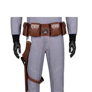 Bo-Katan Kryze Mandalorian Costume with Leather Belt image 2