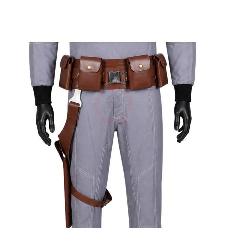 Bo-Katan Kryze Mandalorian Costume with Leather Belt image 2