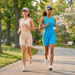 Sleeveless Fitness Jumpsuit, One-Piece Women Activewear, Backless Unitard Bodysuit, Athletic Play Suit for Yoga Sport Gym Workout Running