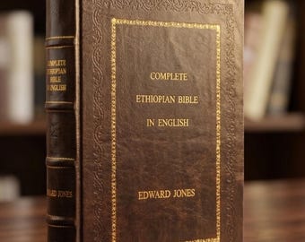 88 Books Ethiopian Bible English | Edward Jones Leather Bound