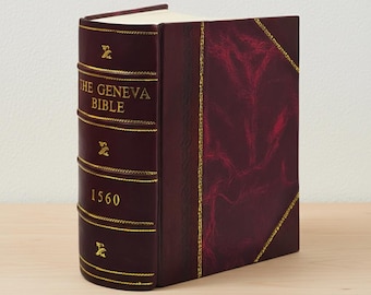 The Geneva Bible 1560 Leather Bound – Rebound Historic Edition