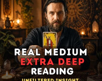 Same Hour Extra Deep Psychic Reading | Real Medium Insight, Honest Spiritual Guidance, In-Depth Clarity