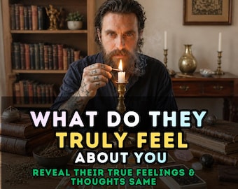 What Do They Truly Feel? Same Hour Love Reading, Exact Thoughts and Feelings, Psychic Insight, Honest Relationship Reading