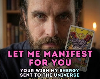 Let Me Manifest For You, Medium Reading, Psychic Reading, Personalized Ritual, Love, Luck, Career, Custom for You, Same Hour