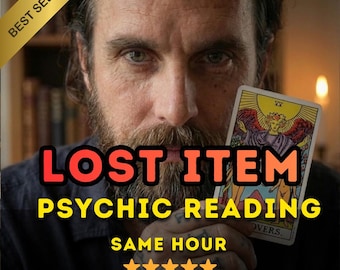 Lost Item Psychic Reading Same Hour, Find Lost Object, Missing Item Reading, Clairvoyant Guidance