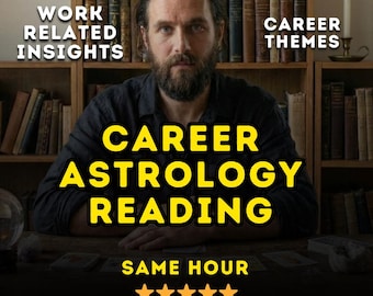 Personalized Career Astrology Reading  In-Depth Natal Chart Career Analysis  , Skills & Strengths Interpretation, Work Themes