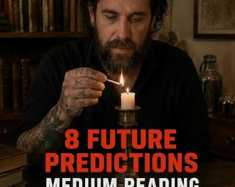 8 Future Predictions Psychic Reading, Same Hour Medium Reading, No AI, Love Career Guidance, Spiritual Insights