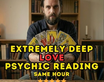 Love Psychic Reading Same Hour, Love Tarot Reading, Psychic Love Guidance, Relationship Insights Tarot