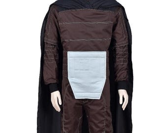 Din Djarin Mandalorian Cosplay Suit | Star Wars Beskar Armor Costume with Cape | Bounty Hunter Outfit