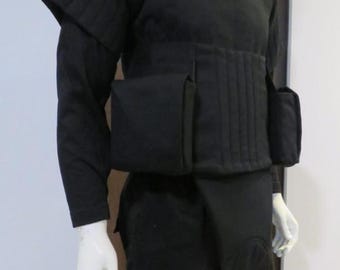Scout Trooper Soft Parts | Star Wars Cosplay Replica Flight Suit with Cummerbund & Pouches | Custom Costume Set