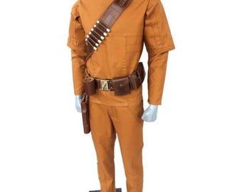 X-WING PILOT JUMPSUIT - Flightsuit and Vest - Fantastic Replica - Perfect for your Star Wars Costume