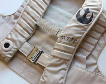 Poe Dameron X-Wing Pilotväst: Star Wars Rebel Alliance Cosplay