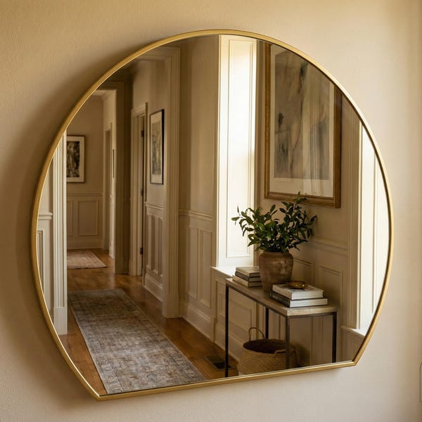 Half Circle Mirror - Etsy Canada