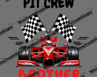 Racing Car Family Matching Shirts Design PNG
