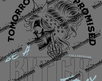 Sarcastic Skeleton Tomorrow's Not Promised Attitude Design, PNG
