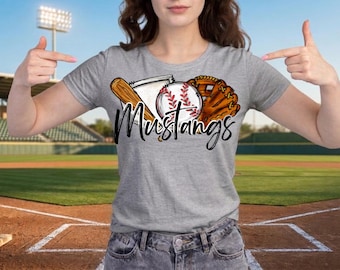Vintage Baseball Custom Sports Design PNG