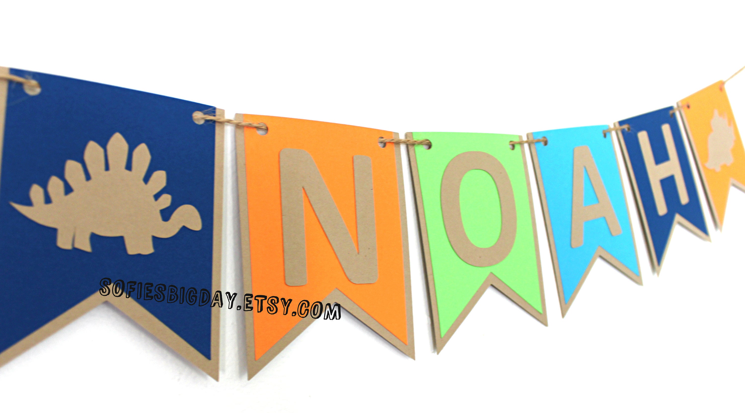 Dinosaur BannerDinosaur name bannerDinosaur Etsy