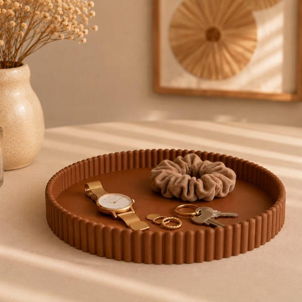 Decoratief dienblad | Sieradendienblad | Toiletorganizer | Parfumdienblad | Coquette kamerdecoratie | Vrouwelijke decoratie