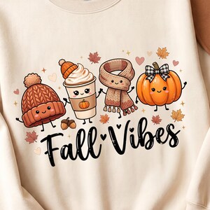 Fall Basic PNG, Fall Is Calling Doodle PNG, Cute Autumn Friends Doodle Design, Pumpkin Spice Latte Cozy Fall Shirt Graphic, digital download