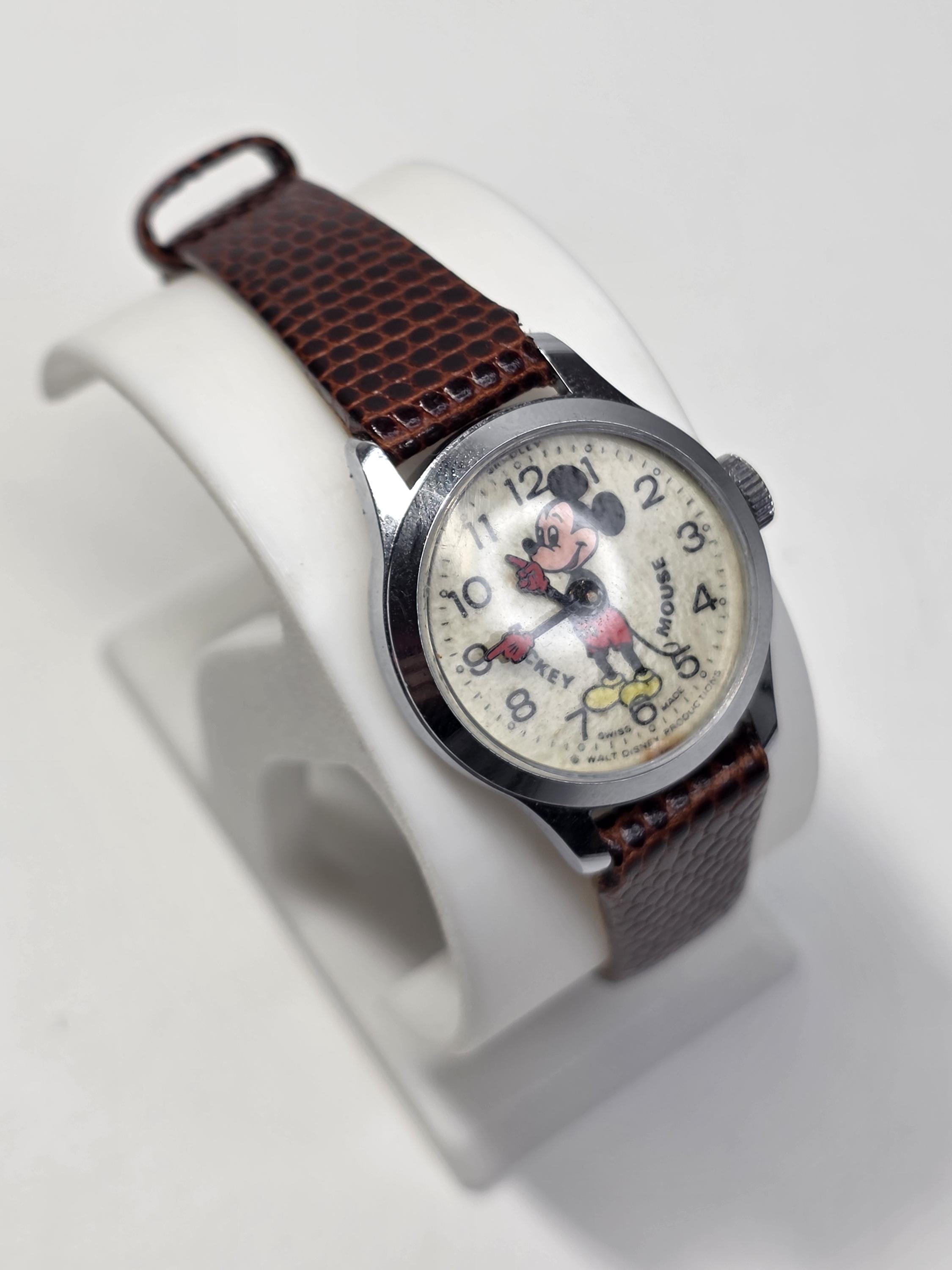 その他 Mickey Mouse Wrist Watch 1970s Vintage 70's Mickey Mouse Watch - Etsy