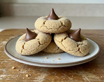 Ricetta dei fiori di burro d'arachidi - PDF stampabile (download digitale)