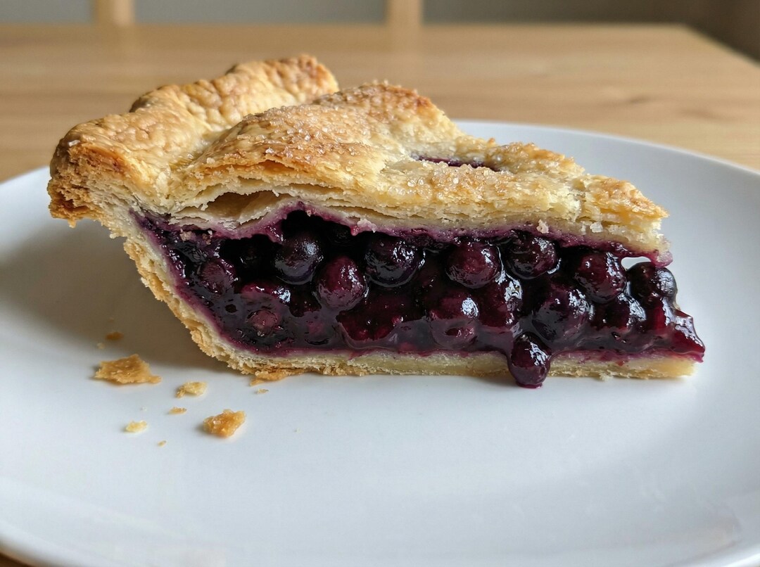 Blueberry Pie Recipe - Printable PDF (digital Download) - Etsy