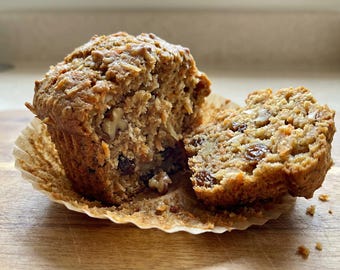 Morning Glory Muffins Recipe - Printable PDF (Digital Download)