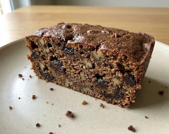 Old-Fashioned Prune and Walnut Cake Recipe - Printable PDF (Digital Download)