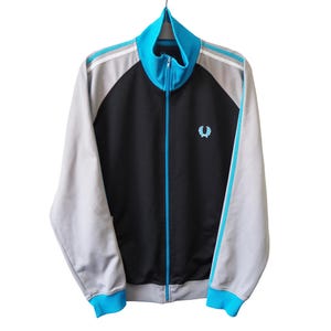 Fred Perry Track Jacket L - Etsy Canada