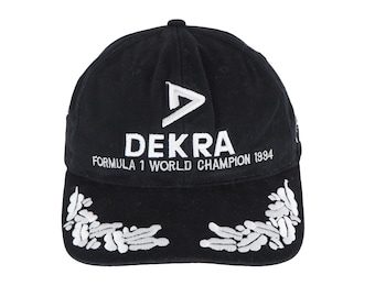 Vintage Michael Schumacher 1994 Dekra Cap big logo racing hat Benetton F1 Team 90s Sport Style Casual Sportswear Headwear