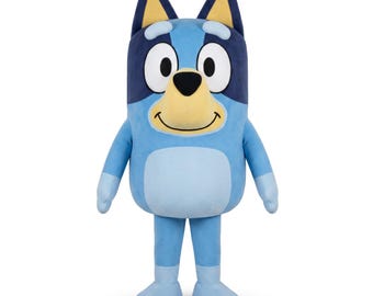 Blue Dog Mascot Costume | Cartoon Dog Inspired Outfit | Full Body Mascot Suit | Adult Halloween Party | Plush Cartoon Animal Design