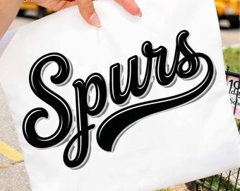 Spurs Retro Vintage PNG, Boho Koszykarski Fan Cyfrowy Projekt, Pomysł na Prezent w Stylu Vintage Spurs Grafika Sublimacja Plik