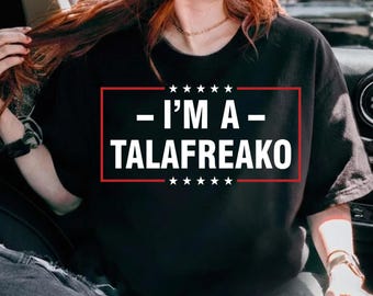 Jag är en Talafreako James Talarico 2026 för den amerikanska senaten Texas png, politisk supportergåva, Texas valgrafik t-shirt digital nedladdning