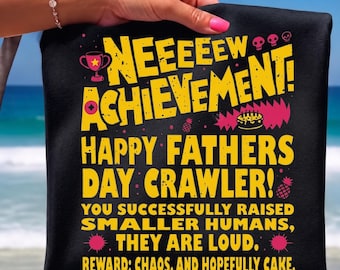 Imagen PNG de Carl de Dungeon Crawler para el Día del Padre, Camiseta de Logros para Papá, Camisetas para Fans de DCC, Regalo Divertido para Papá de LitRPG (Descarga Digital)