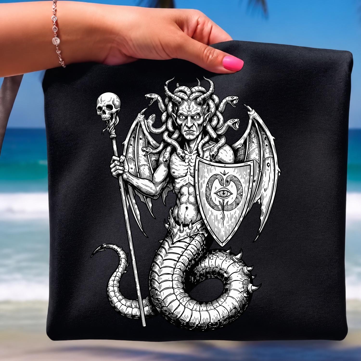 Botis Serpent Smile PNG, Goetic King Occult Shirt Design, Dark Demon ...