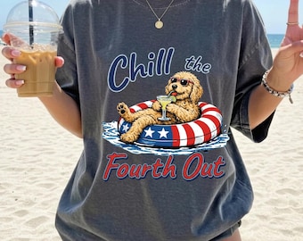 Rolig schäferhund, hundälskare, PNG, patriotisk hundmamma, USA valpgrafik, digital nedladdning