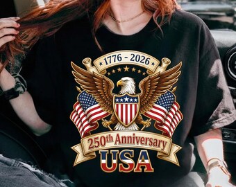 250 Years American 250th Anniversary 4th of July 1776-2026 Png, America 250 Celebration Gift, Patriotic Independence Day Digital Download