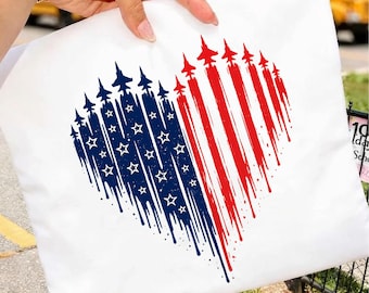 Patriotic Shirt PNG, 4th of July Shirt Design for Women, American Flag Heart PNG, USA Freedom Graphic Tee, Memorial Day Sublimation File