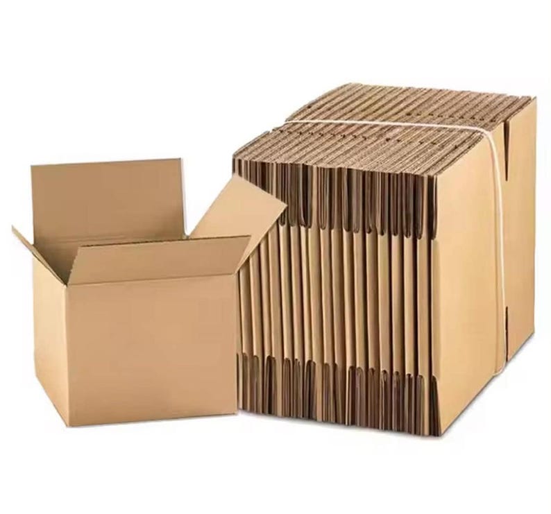 X30 Single Wall Cardboard Boxes Packing Storage Cartons H12.5 X L13 X ...
